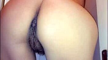 Sexy Lady Masturbates, Fingers Pussy, Gives Blowjob in Detailed Scene.