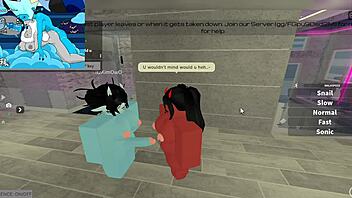 i watch the demon fucking a huge futa cock