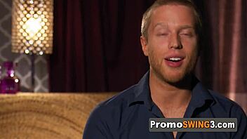 we're sharing intimate kisses in this wild orgy