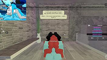 i watch the demon fucking a huge futa cock