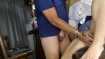 Homemade stepdaughter and bff get perfect pink pussy fucked.