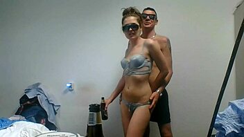 Wow, Sucking That Monster Cock So Deep!