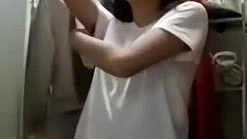 Solo Filipina Showcases Small Tits In Intense Scene