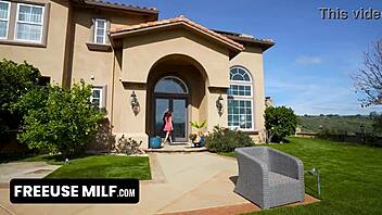 Offer her some comfort on the sofa