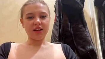 extreme public masturbate with fingering pussy using vibrator, close up on that fat teen 18+ outdoors