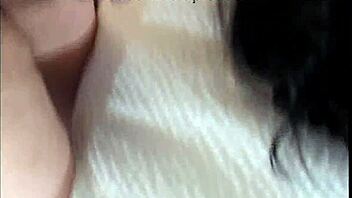 Shy And Submissive Teen 18+ Sucking And Fucking While Tightly Bound And Blindfolded.