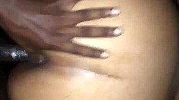 Big Booty Neighbor Bent Over For Oiled Monster Cock Doggystyle