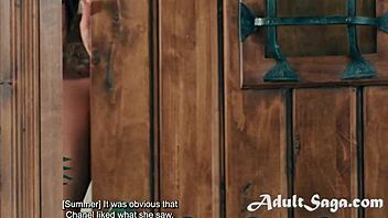 Summer Col, Chanel Camryn deliver pussy with strap on