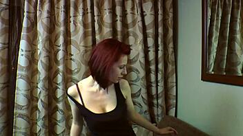 Model Poses In New Fishnets For Glamour Shoot