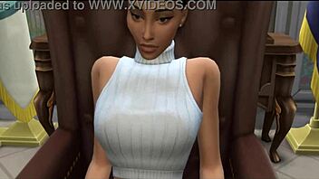 Kim K's Presidential Pussy Sex Outdoors!