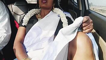 Desi car sex bhabi romance husband's brother telugu dirty talks