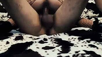 Wife Rides Cowgirl in Erotic Mesh Bodysuit POV 🔥