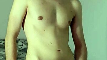 Amateur Masturbates To Orgasm And Cums On Webcam In Bedroom