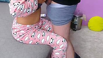 Ahh, Petite Ebony Teen Won't Let Wet Pussy Get Fucked!