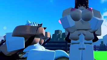 exploring roblox condo and combat modes in this fun game