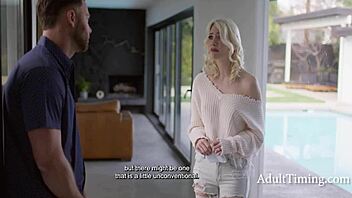 His wife cheats with blonde in hardcore betrayal. He won't know she's pregnant! 😈