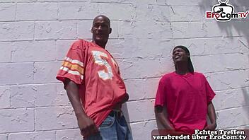 Olen hoikka musta homo mies, naiminen anaalia BBC:n kanssa