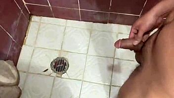 At My Sugar Daddy's Request, I Go To The Bathroom To Urinate.