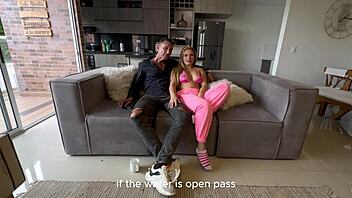 blonde milf latina casts blacked with two well-hung brunettes bbc interracial trio with creampie karen sleent & dree 😍