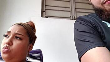 this colombian brunette pregnant woman wants me to fuck her best friend