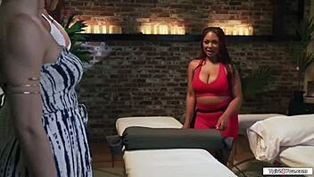 Do you two tgirls want a blowjob with your massage? 😏