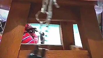 Big Pink Pussy Lips Stretched With Weights?