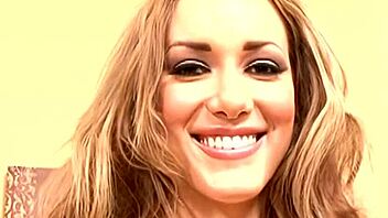 Audrey Elson takes big dick hardcore in bed