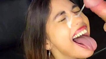 Latina Teen Sucks Boss's Cock Hard, Ending With Facial In Amateur Scene