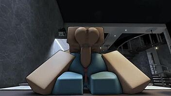 havin rough roblox sex wit hot demon, ridin cowgirl, assfuckin, creampie, cum in mouth