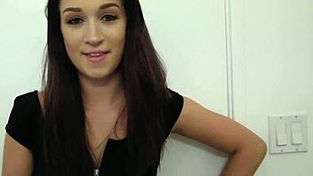 naomi mae sucks stepbro's big cock