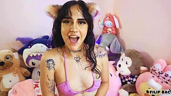 Petite Alina Svetlana Fucks Huge Cock