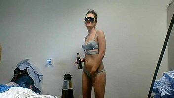 Wow, Sucking That Monster Cock So Deep!