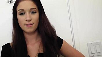 naomi mae sucks stepbro's big cock