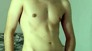 Amateur Masturbates To Orgasm And Cums On Webcam In Bedroom