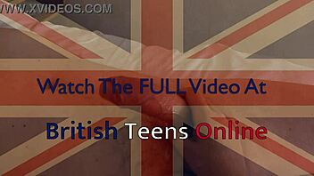 Hot British Brunette Wanks Off And Fucks A Lucky Fan!