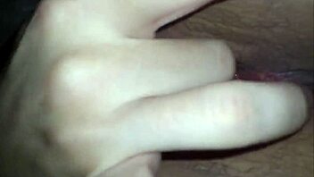 Sexy Lady Masturbates, Fingers Pussy, Gives Blowjob in Detailed Scene.