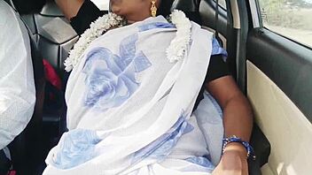 Desi car sex bhabi romance husband's brother telugu dirty talks