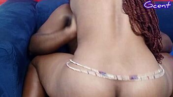 Couple Rides Big Cock On Living Room Sofa With Wet Licks And Moans.