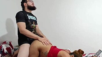 this colombian brunette pregnant woman wants me to fuck her best friend