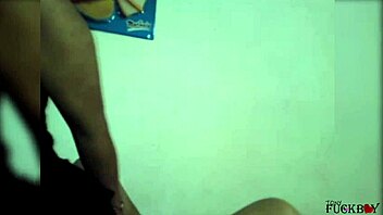 Latina wife moans in dorm while fucking friend's roommate