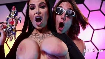 romi rain shares her experiences in latina milf interview with big tits