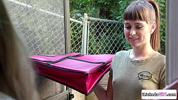 Does the lesbian babe love roleplay with her girlfriend?