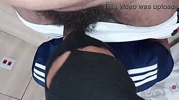 I dominated the neighbor with anal assfucking and blowjob, so naughty! 😈