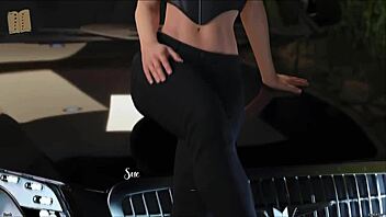 Fresh women engage in 69 position.