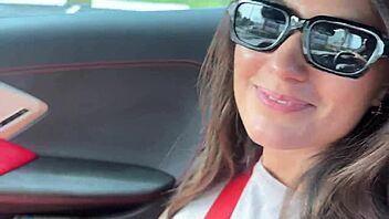 charlette mae feels the thrill of public sex with scott stark