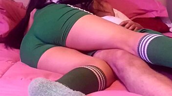 Naughty School Girl Offers Virgin Ass for Homework