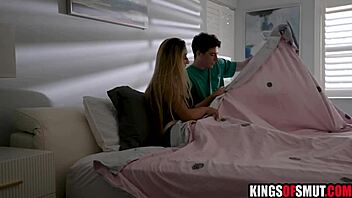 Step Mom Desperately Needs Her Step Son's Sperm Inside Her For Taboo Sex