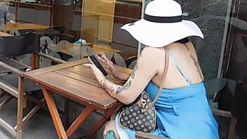 picked him up at the bar for a wild creampie assfuck, girlfriend style?