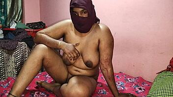 indian roommate fucks me hard in missionary, pulls my hair