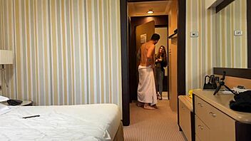 Italian teen cheats with neighbor while girlfriend is pregnant, they get caught in roleplay